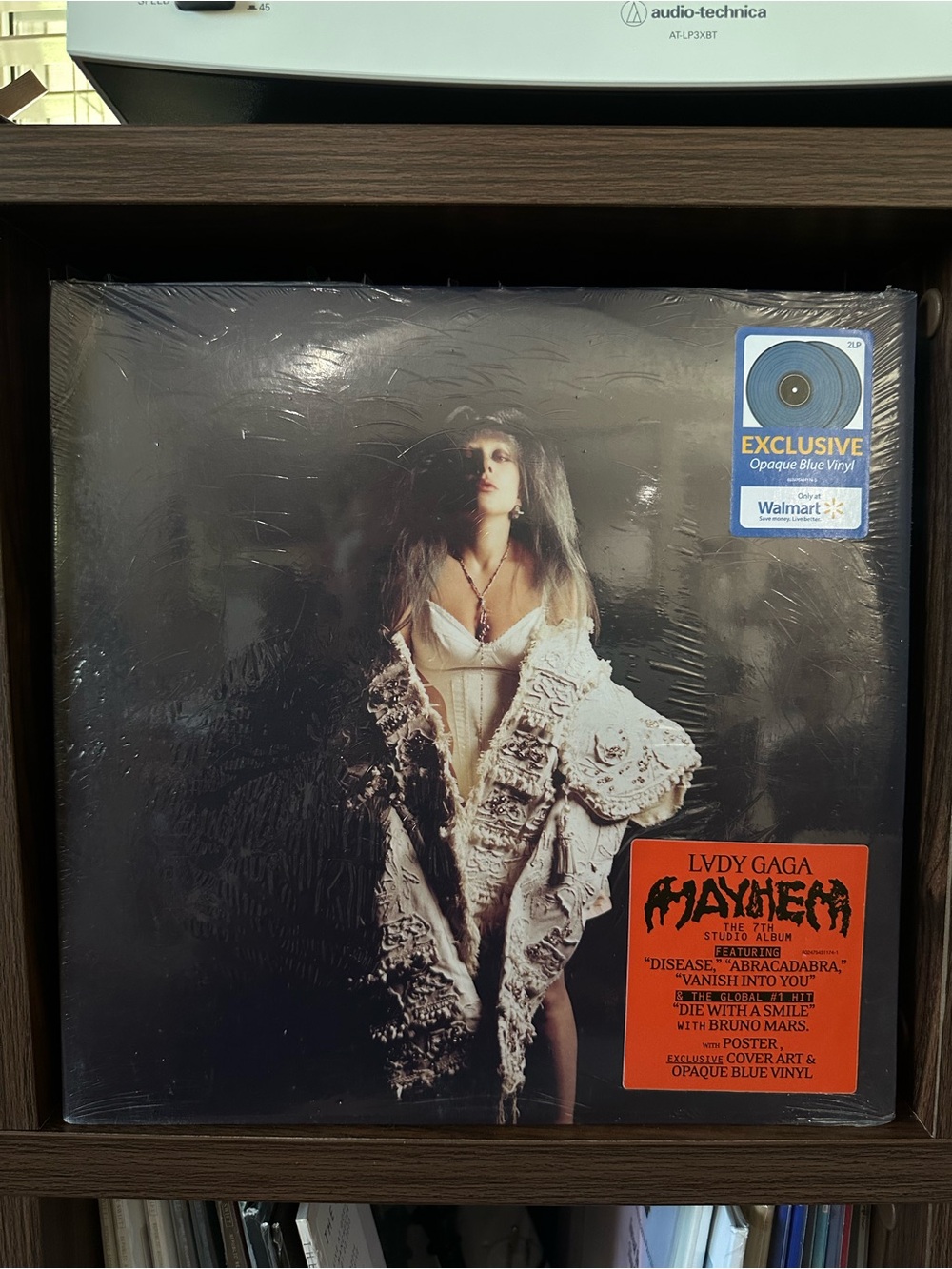 Lady Gaga Mayhem Opaque Blue Vinyl